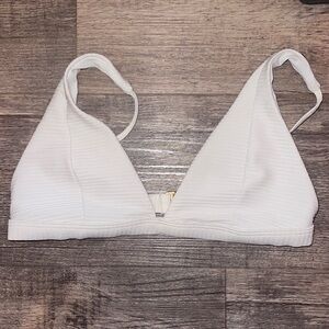 White bikini top